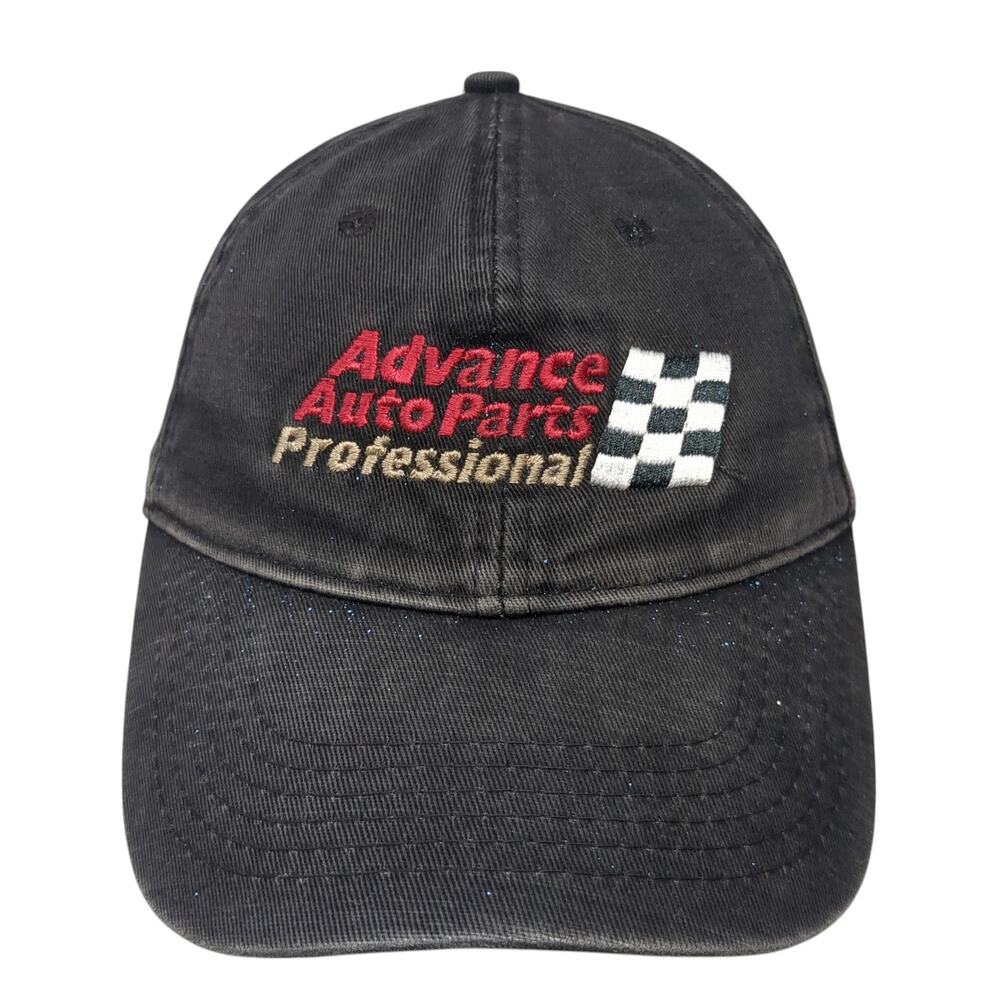 Advance Auto Parts Professional Baseball Cap Black OS Adjustable Apollo USA